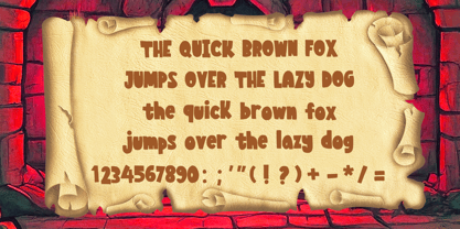 Rumble Party Font Poster 4