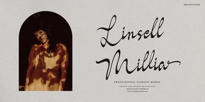Feriska Monathy Font Poster 2