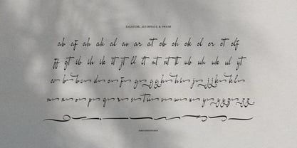 Feriska Monathy Font Poster 13