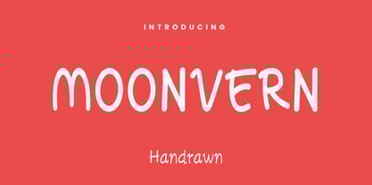 Moonvern Font Poster 1