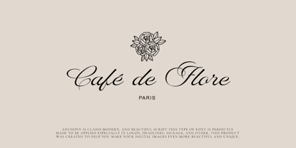 RB Anchovy Font Poster 10