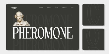 Pheromone Font Poster 5