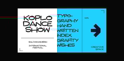 Skalist Font Poster 5