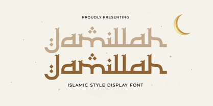 Jamillah Font Poster 1