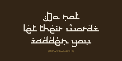 Jamillah Font Poster 4