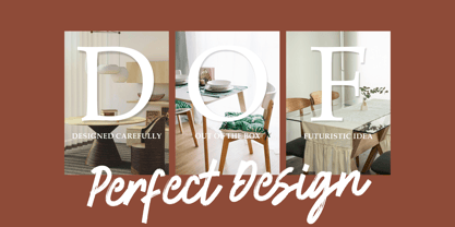 Medallion Script Font Poster 3