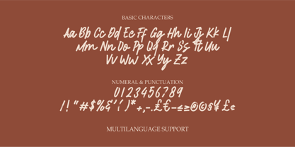 Medallion Script Font Poster 10