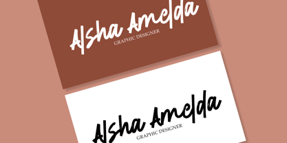 Medallion Script Font Poster 5