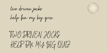 Gwathlyn Font Poster 2