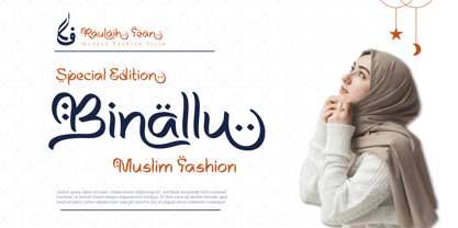 Raulaih Font Poster 2