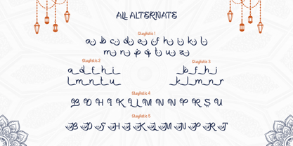 Raulaih Font Poster 6