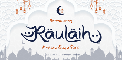 Raulaih Font Poster 1