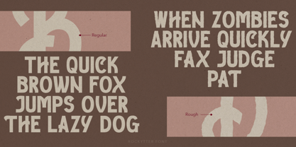 Rockytter Font Poster 7