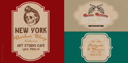 Rockytter Font Poster 2