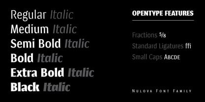 Nuvola Font Poster 11