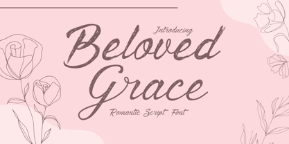 Beloved Grace Font Poster 1