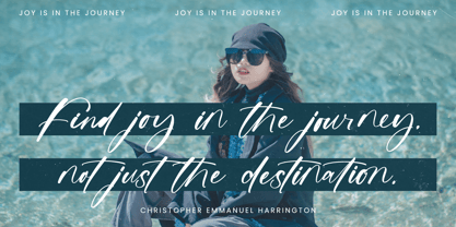 Griftons Jecthor Font Poster 12