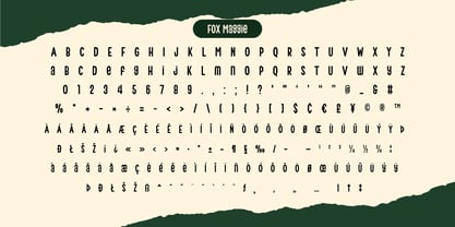 Fox Maggie Font Poster 9