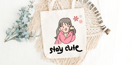 Morning Bluesky Font Poster 2