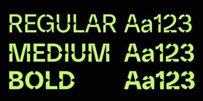 Momi Byte Font Poster 3