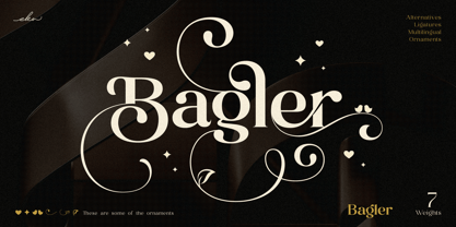 Bagler Font Poster 1