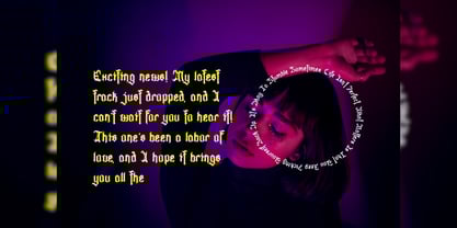 Agathes Font Poster 12