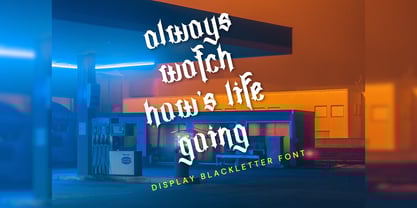 Agathes Font Poster 7