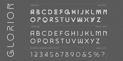 Glorion Font Poster 10