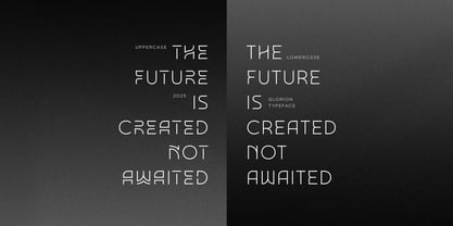 Glorion Font Poster 7