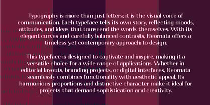 Neornata Font Poster 10