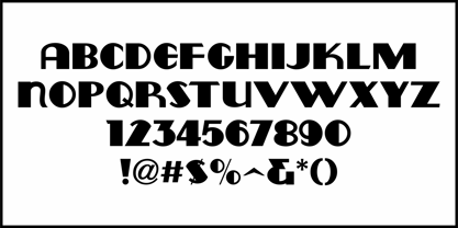 Theater Audience JNL Font Poster 3