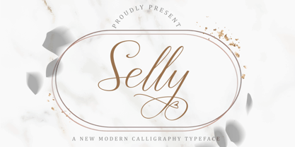 Selly Font Poster 1