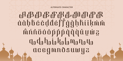 Marhab Ramadan Font Poster 9