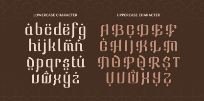 Marhab Ramadan Font Poster 10