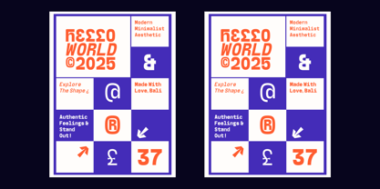 Wigola Mono Font Poster 12