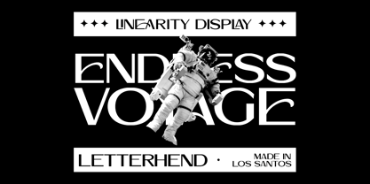 Linearity Font Poster 6