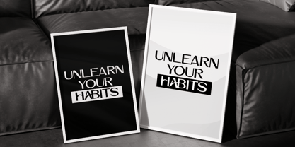 Linearity Font Poster 5