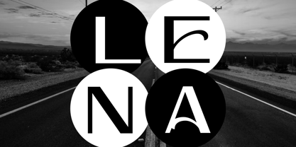 Linearity Font Poster 4