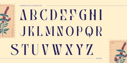 Hepab Font Poster 2