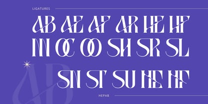 Hepab Font Poster 6
