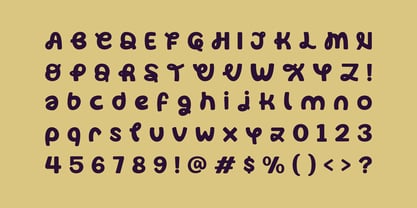 Bye Man Font Poster 3