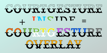 CourtGesture Font Poster 6