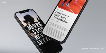 Richsail Font Poster 6