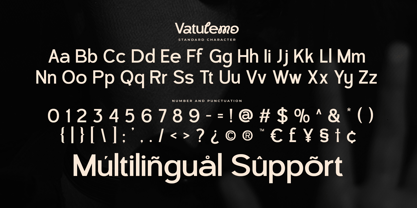 Vatulemo Font Poster 14