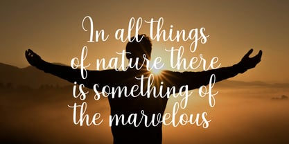 Kally Diery Font Poster 7