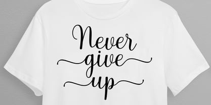 Kally Diery Font Poster 4