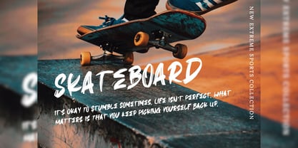 Briskates Font Poster 9