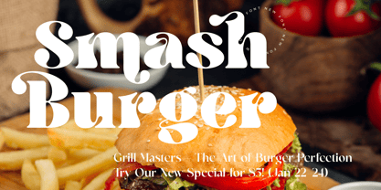 Hostey & Milan Font Poster 6