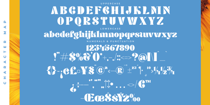 Hostey & Milan Font Poster 14