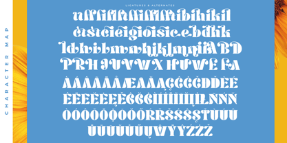 Hostey & Milan Font Poster 15